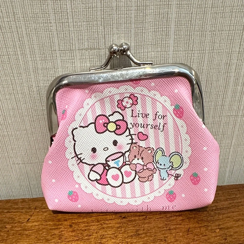 Hello Kitty Pink Coin Purse - Picture 1 of 3
